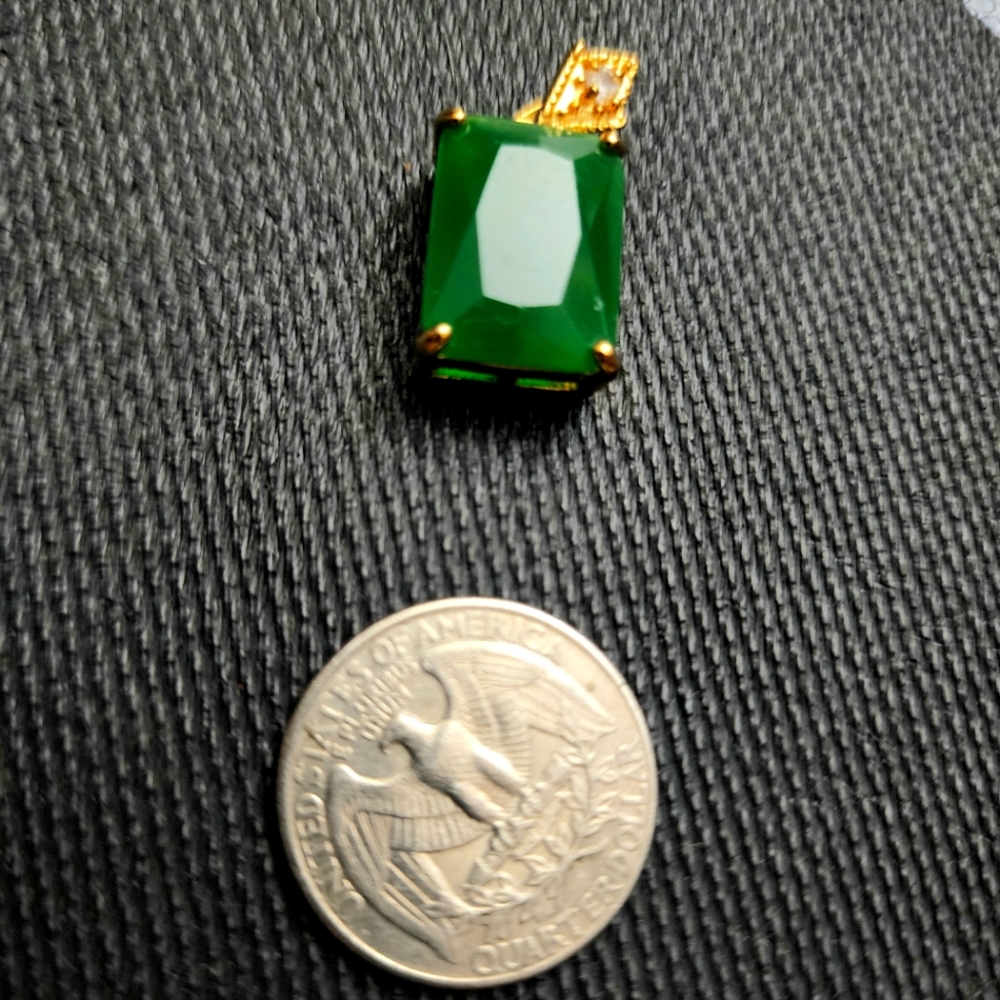 Green Onyx Pendant